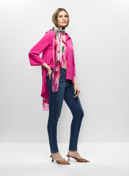 Women Slim Leg Jeans Dark Blue | Melanie Lyne