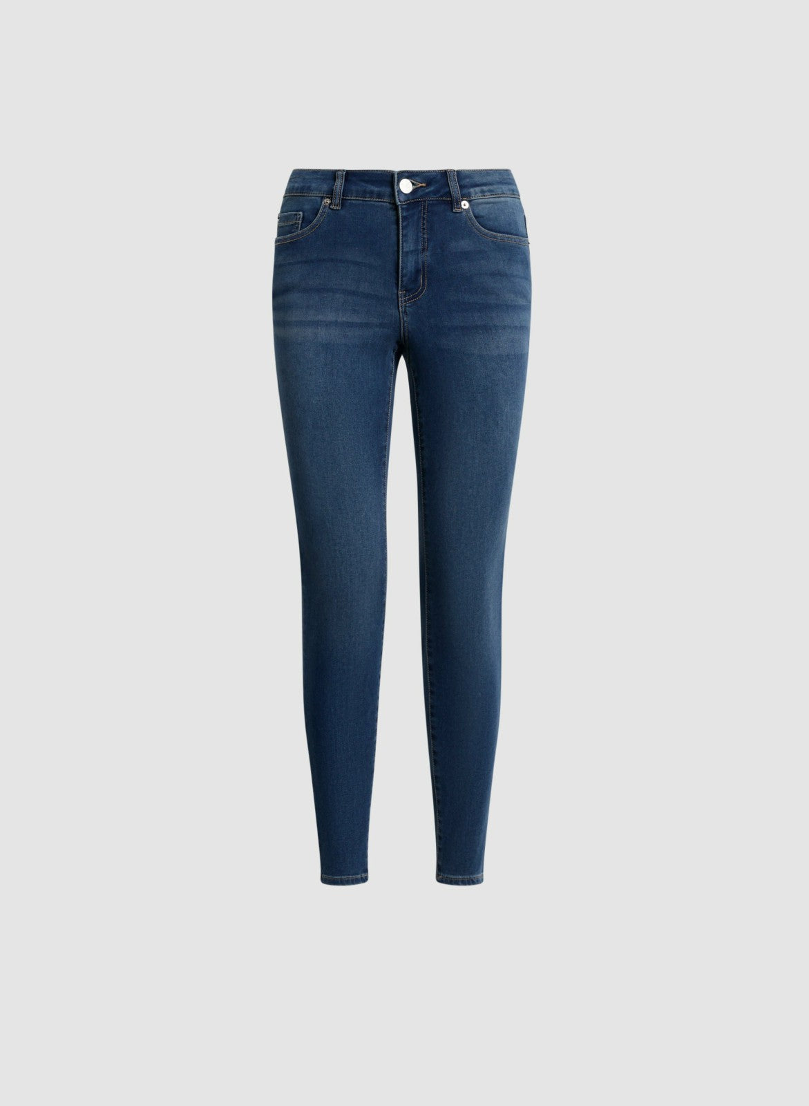 Women Slim Leg Jeans Dark Blue | Melanie Lyne