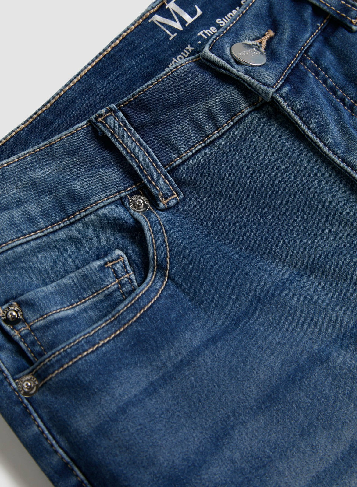 Women Slim Leg Jeans Dark Blue | Melanie Lyne