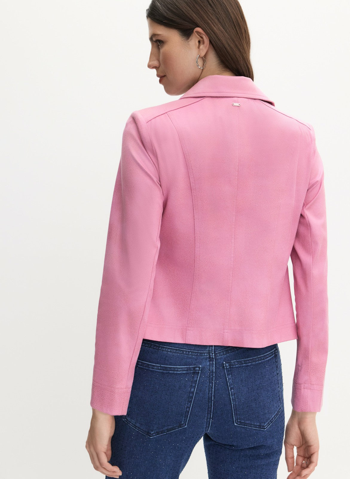 Women Vex - Tab Detail Jacket Tea Rose | Melanie Lyne