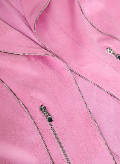Women Vex - Tab Detail Jacket Tea Rose | Melanie Lyne