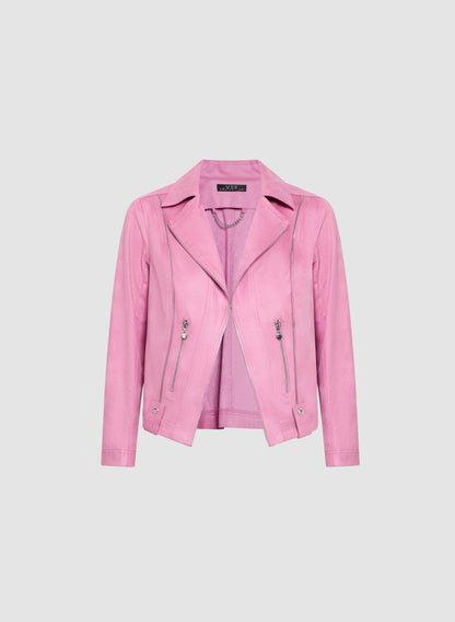 Women Vex - Tab Detail Jacket Tea Rose | Melanie Lyne