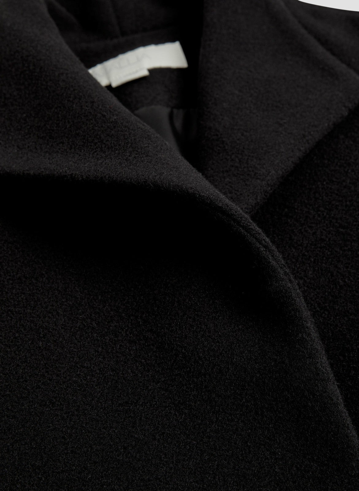 Women Mallia - Wool Blend Coat Black | Melanie Lyne
