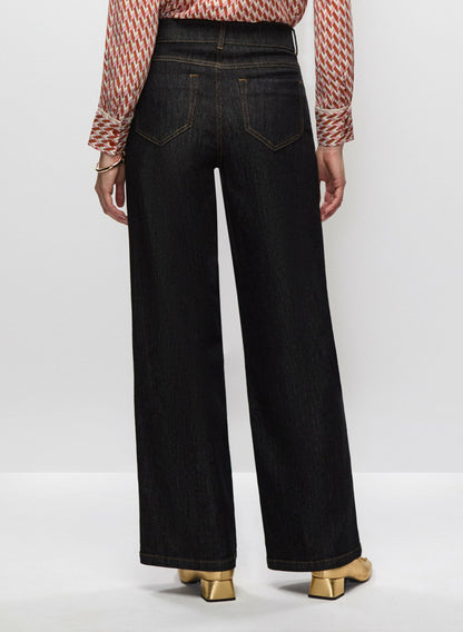 Women Wide Leg Jeans Rinse Tint | Melanie Lyne