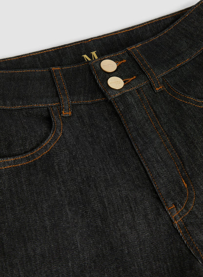 Women Wide Leg Jeans Rinse Tint | Melanie Lyne