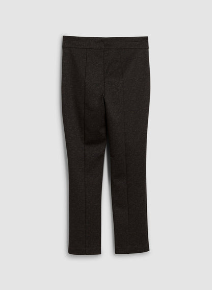 Women Madison Pull-On Abstract Print Pants Black Pattern | Melanie Lyne