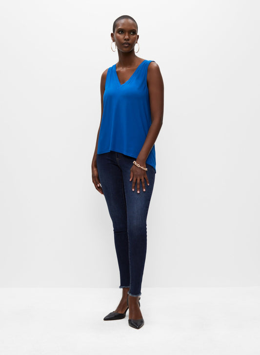 Women Sleeveless Tunic Paradise Blue | Melanie Lyne