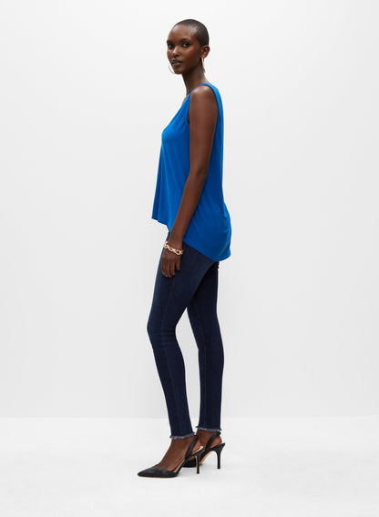 Women Sleeveless Tunic Paradise Blue | Melanie Lyne