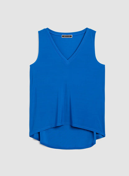 Women Sleeveless Tunic Paradise Blue | Melanie Lyne