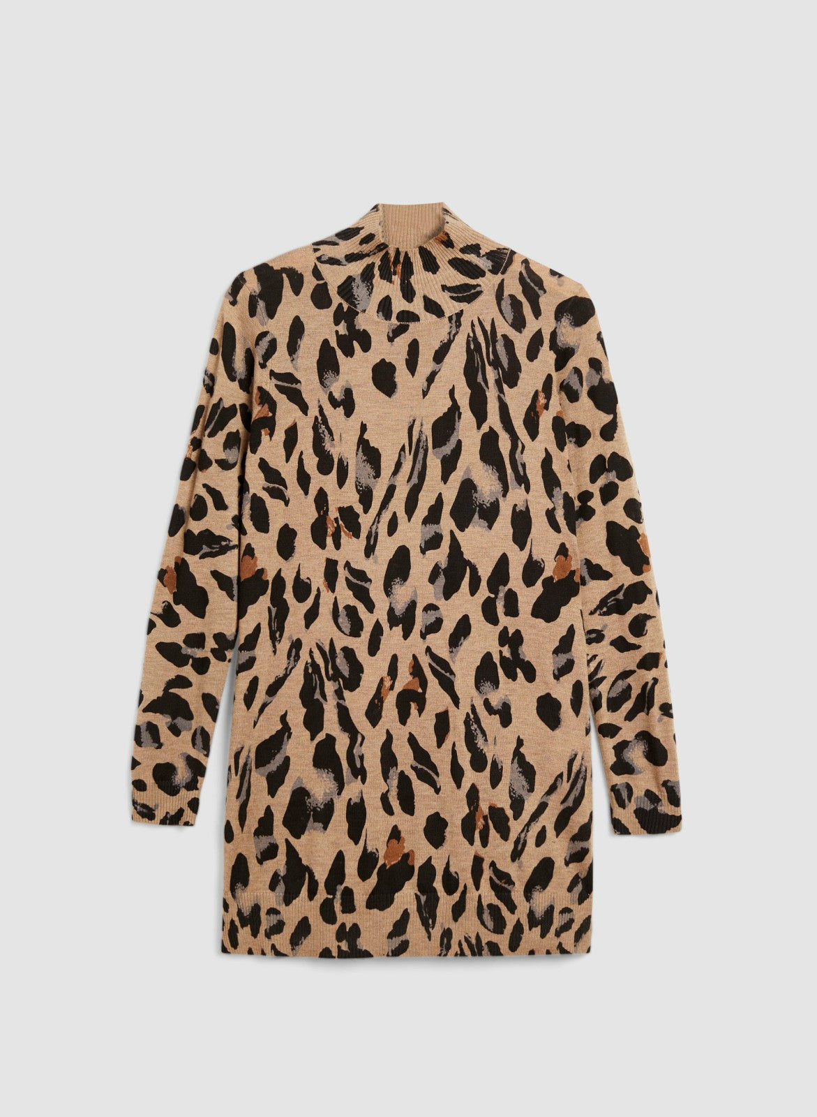 Women Leopard Print Tunic Light Brandy | Melanie Lyne