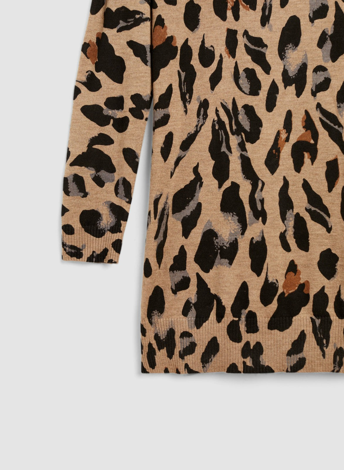 Women Leopard Print Tunic Light Brandy | Melanie Lyne