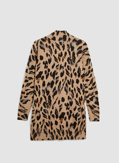 Women Leopard Print Tunic Light Brandy | Melanie Lyne