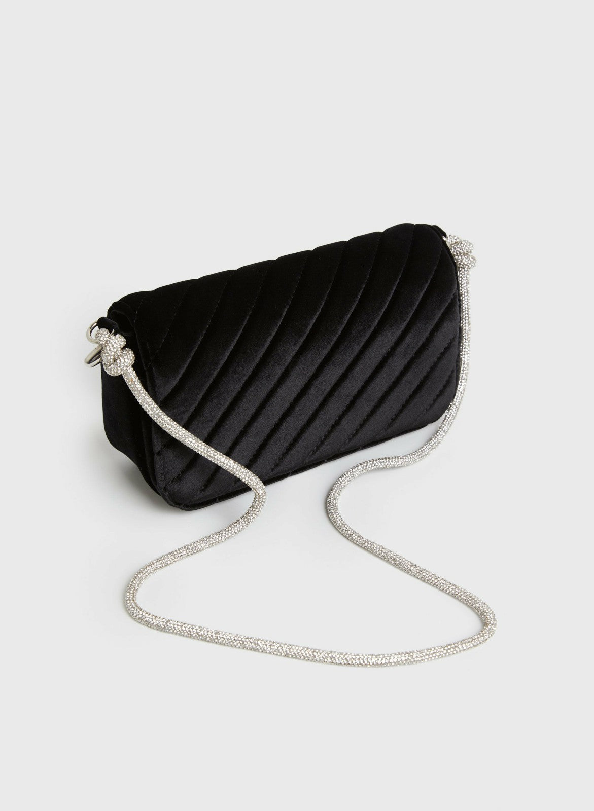 Women Velvet Clutch Black | Melanie Lyne