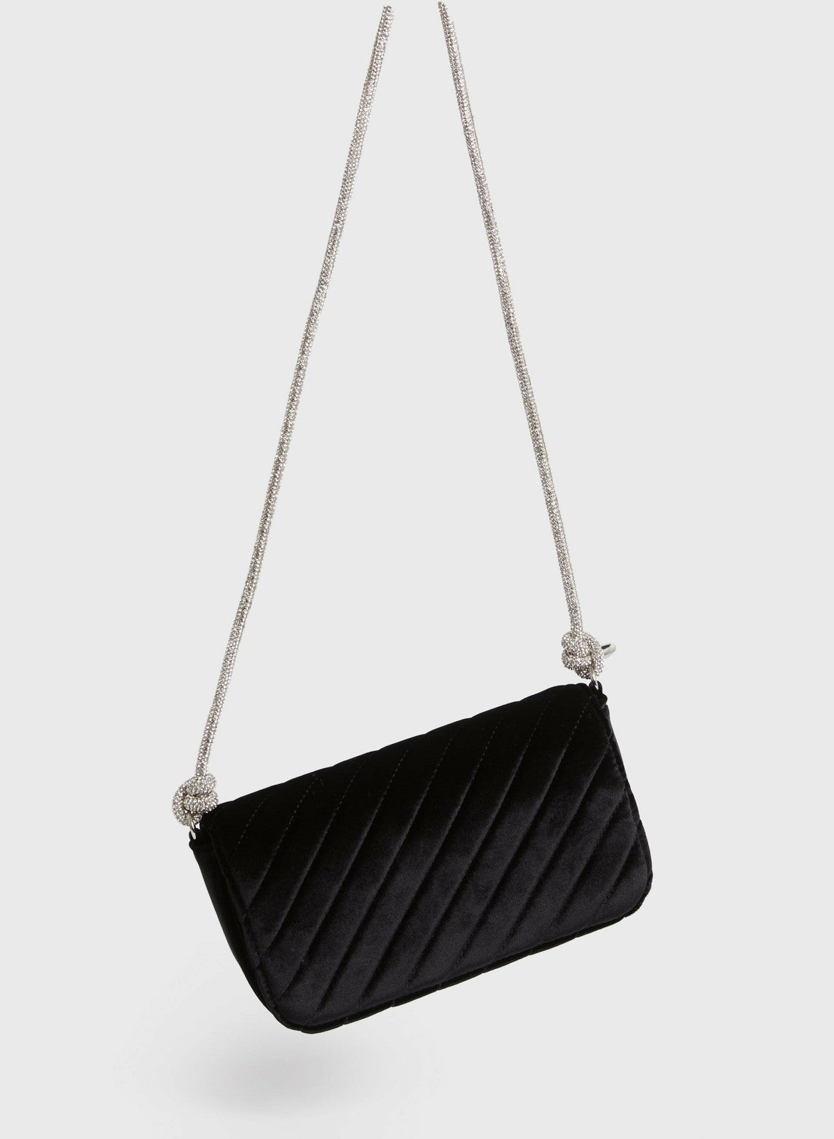 Women Velvet Clutch Black | Melanie Lyne