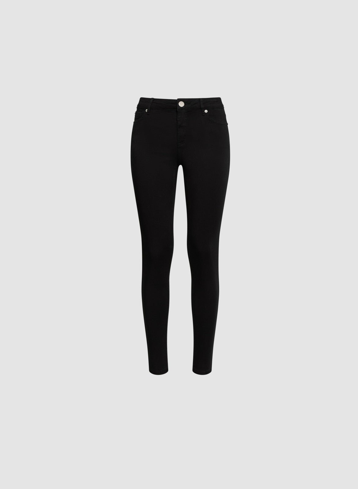 Women Super Soft Slim Leg Jeans Black | Melanie Lyne