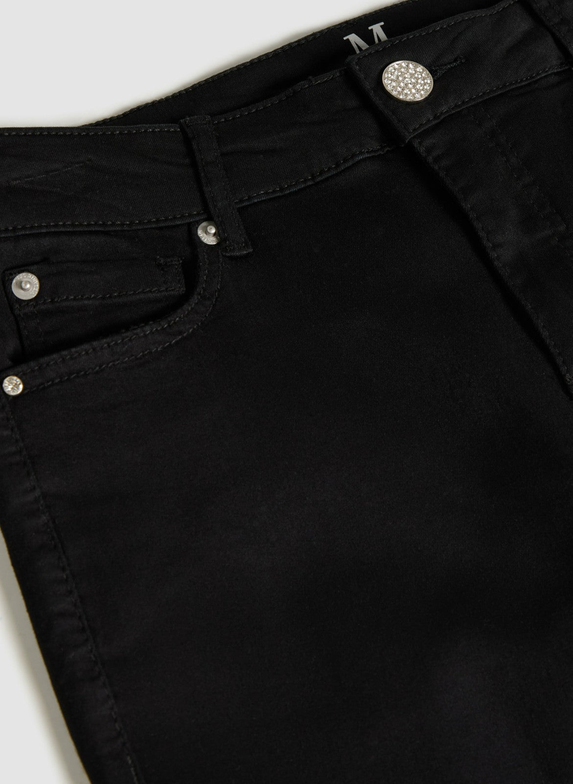 Women Super Soft Slim Leg Jeans Black | Melanie Lyne