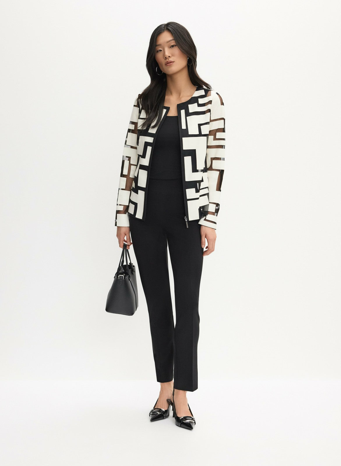 Women Joseph Ribkoff – Pull-on Straight Leg Pants Black | Melanie Lyne