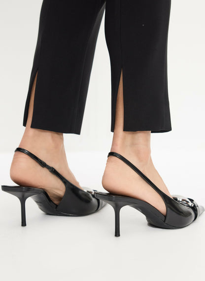 Women Joseph Ribkoff – Pull-on Straight Leg Pants Black | Melanie Lyne