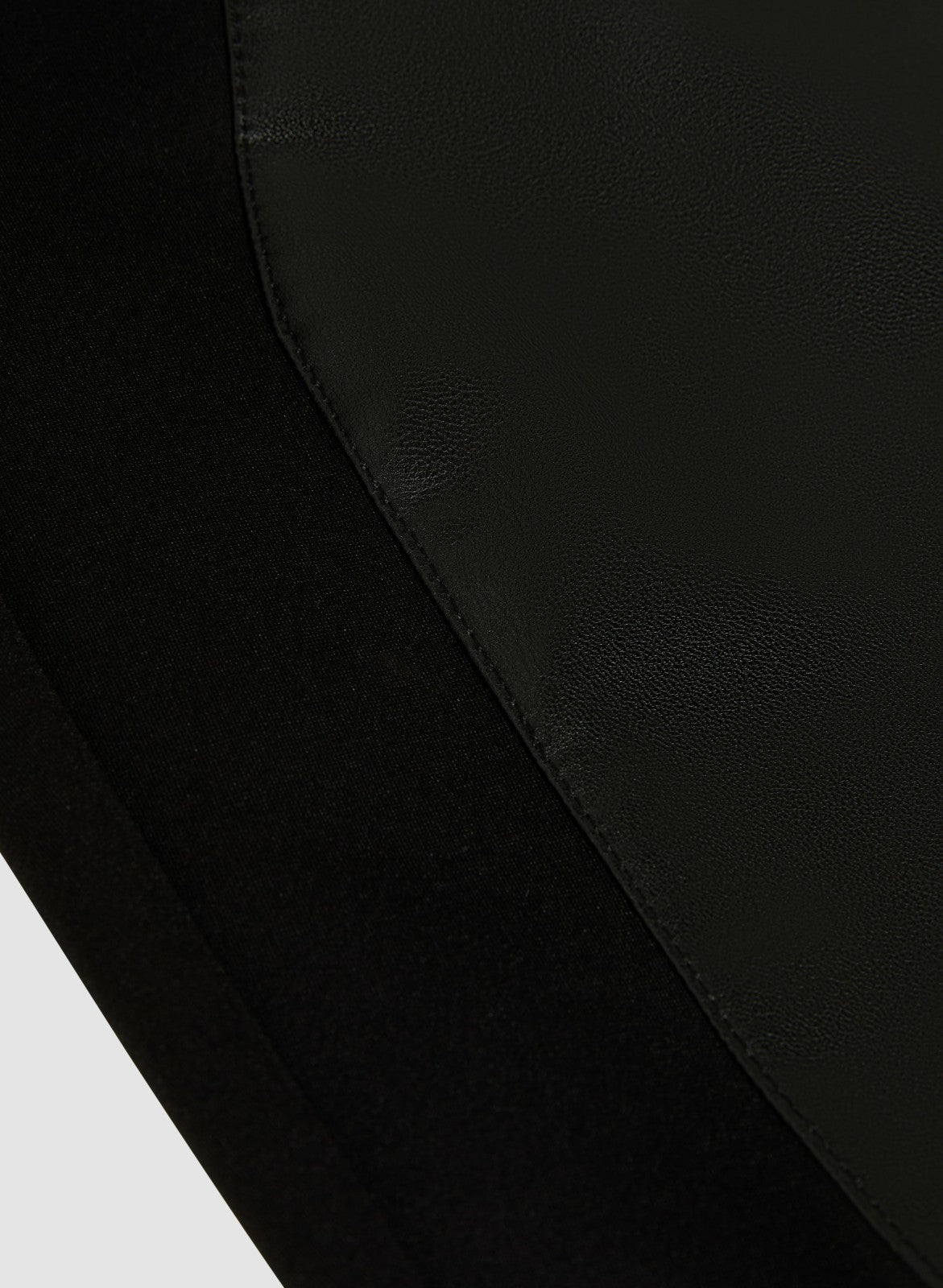 Women Kayla Vegan Leather Leggings Black | Melanie Lyne