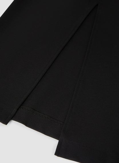 Women Long Fitted Skirt Black | Melanie Lyne