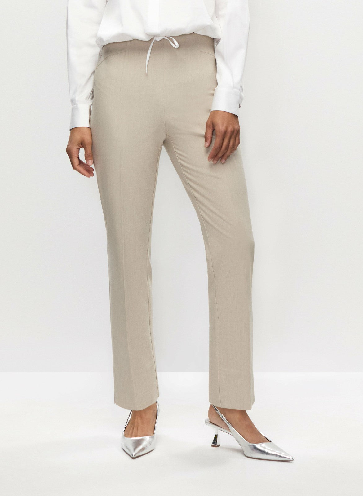 Women Amber Ankle Length Pants Pecan | Melanie Lyne