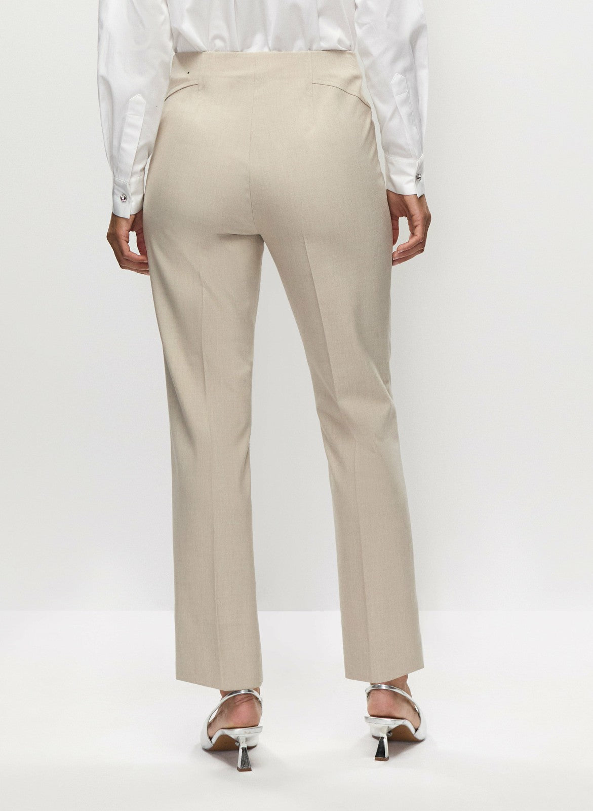 Women Amber Ankle Length Pants Pecan | Melanie Lyne