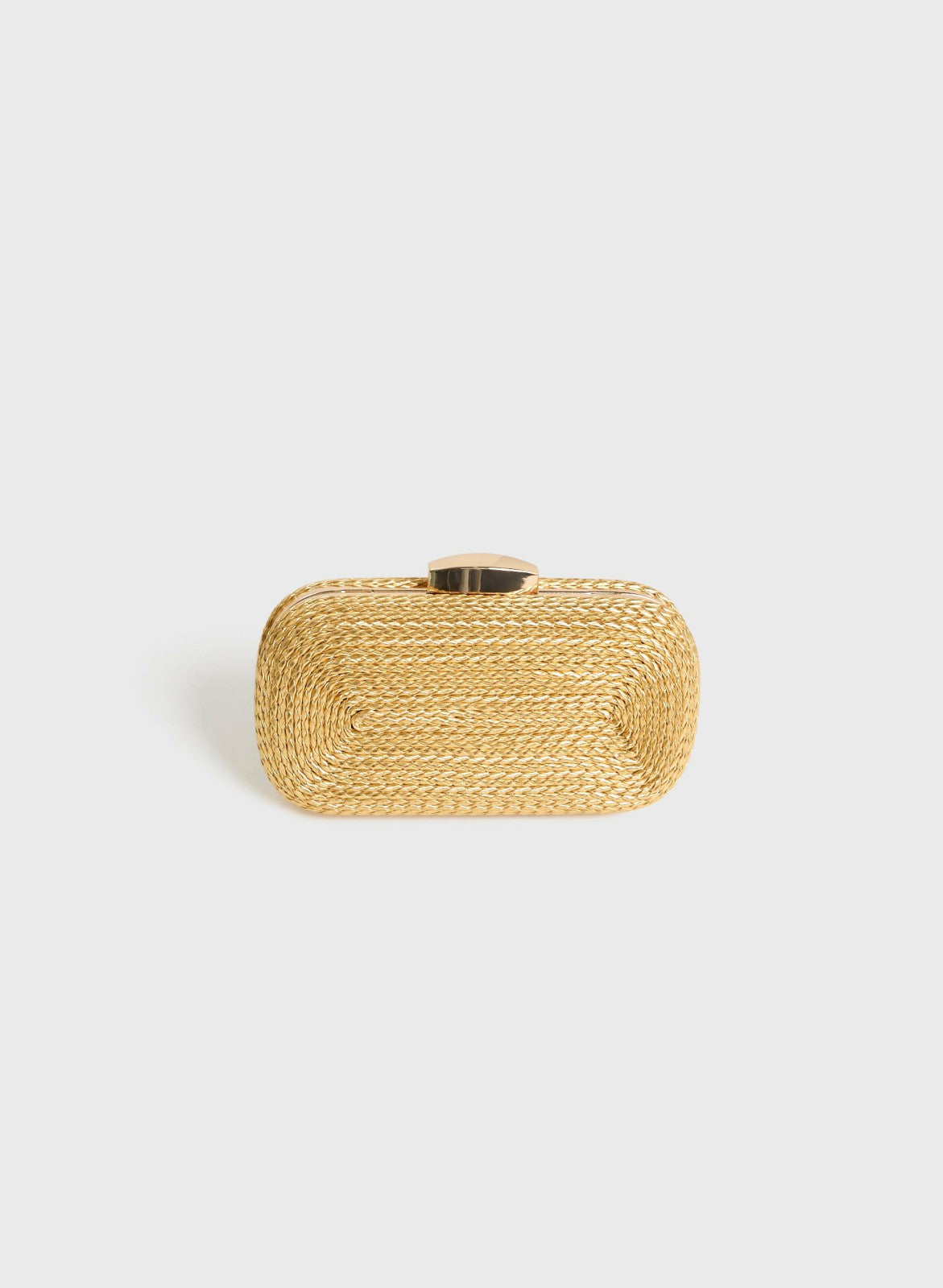 Women Metallic String Clutch Gold | Melanie Lyne