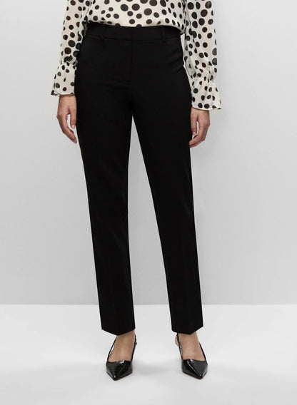 Women Giselle Slim Leg Pants Black | Melanie Lyne