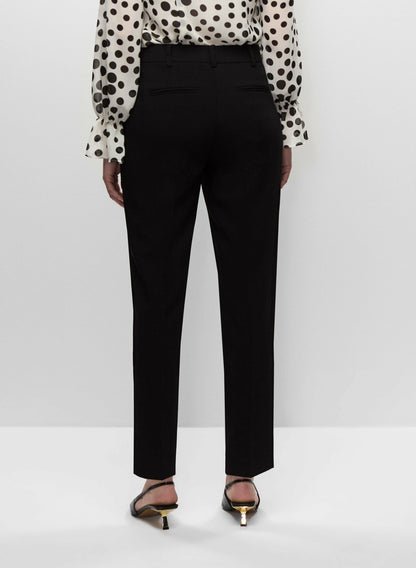 Women Giselle Slim Leg Pants Black | Melanie Lyne