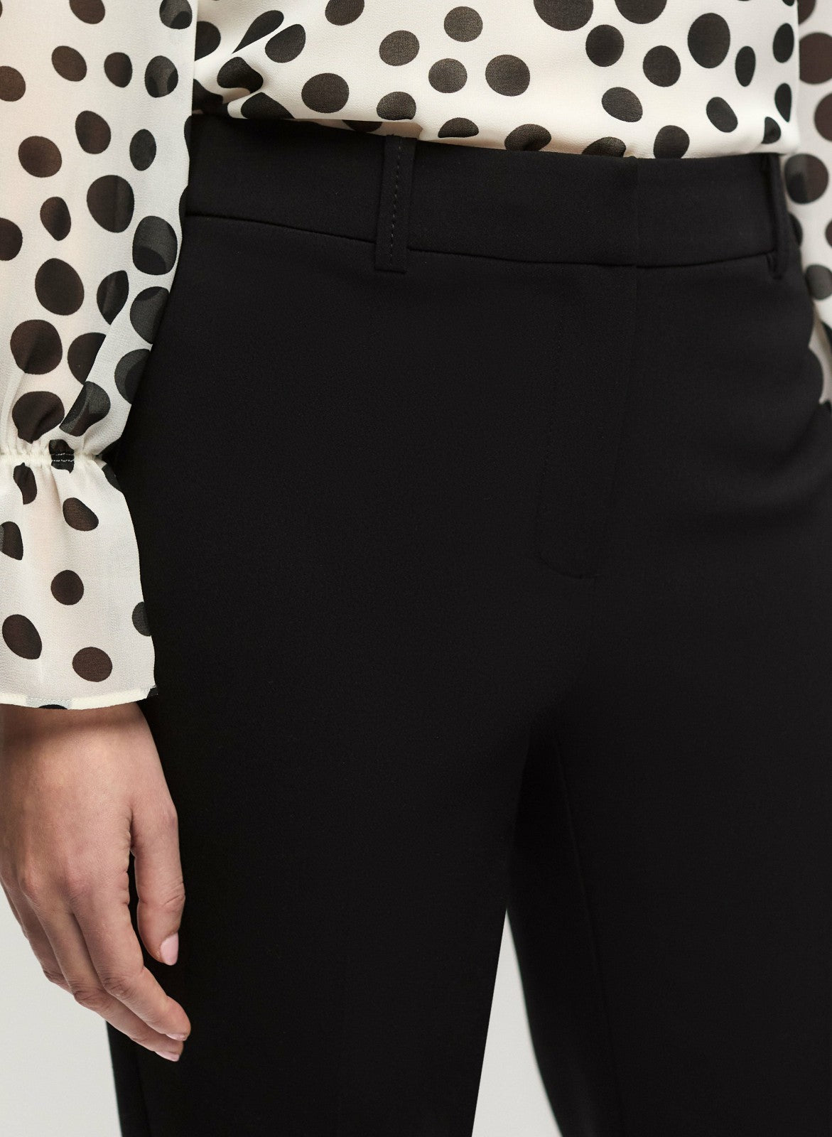 Women Giselle Slim Leg Pants Black | Melanie Lyne