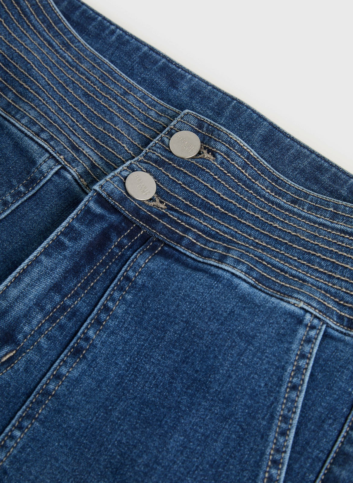 Women High-Waist Trouser Jeans Rinse Tint | Melanie Lyne