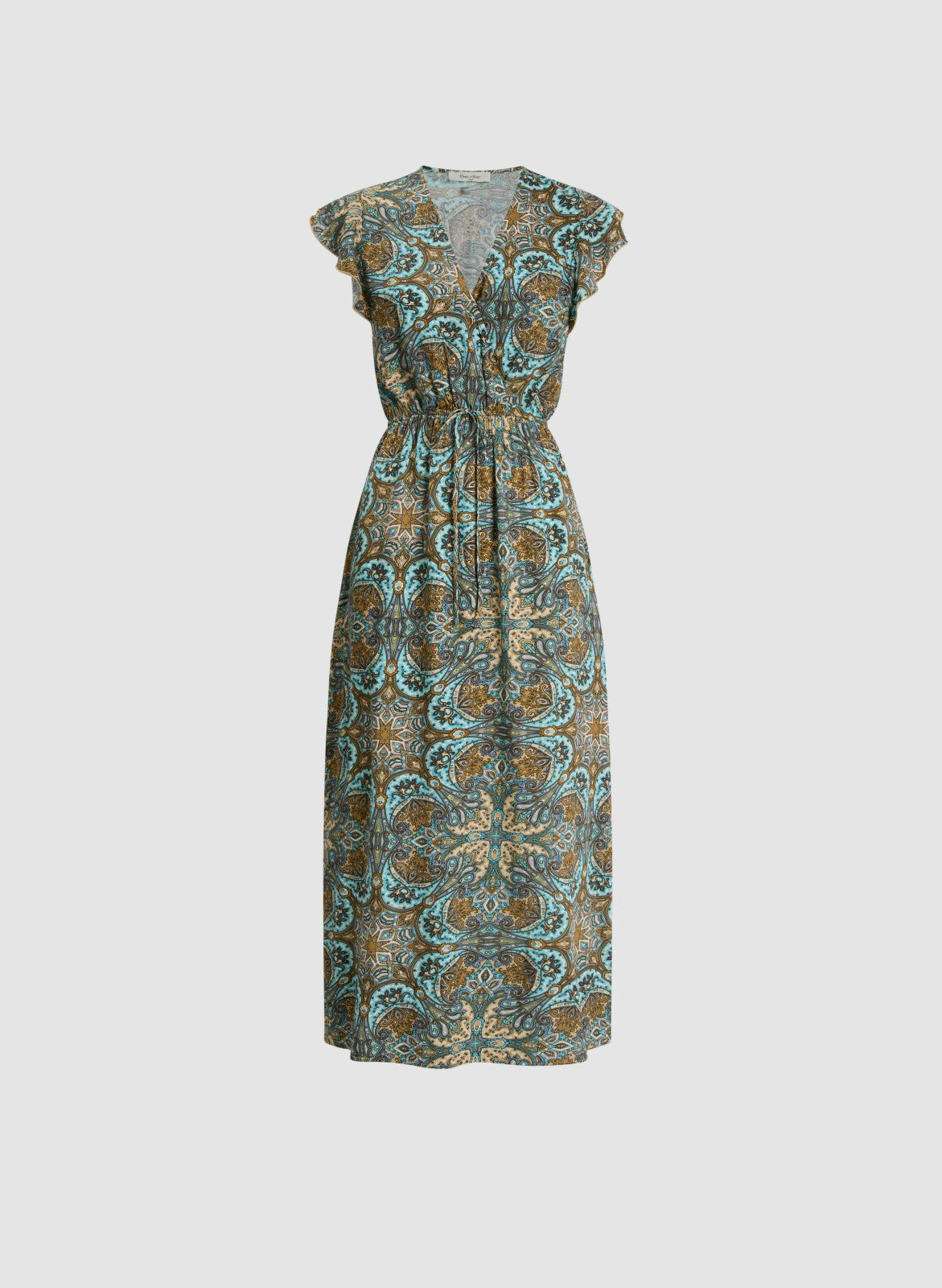 Women Abstract Print Dress Multicolour | Melanie Lyne