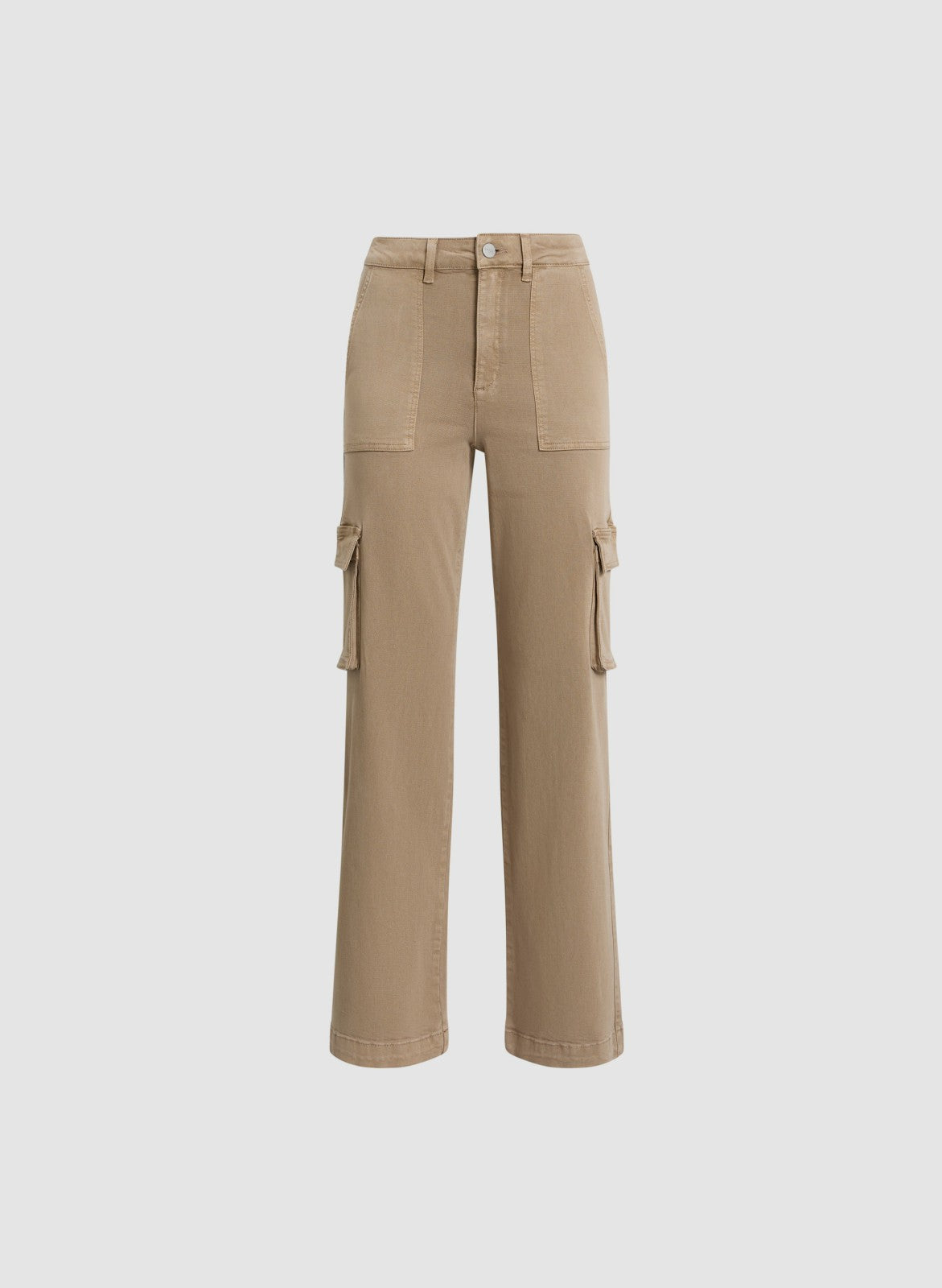 Women Wide Leg Cargo Jeans Light Chardonnay | Melanie Lyne