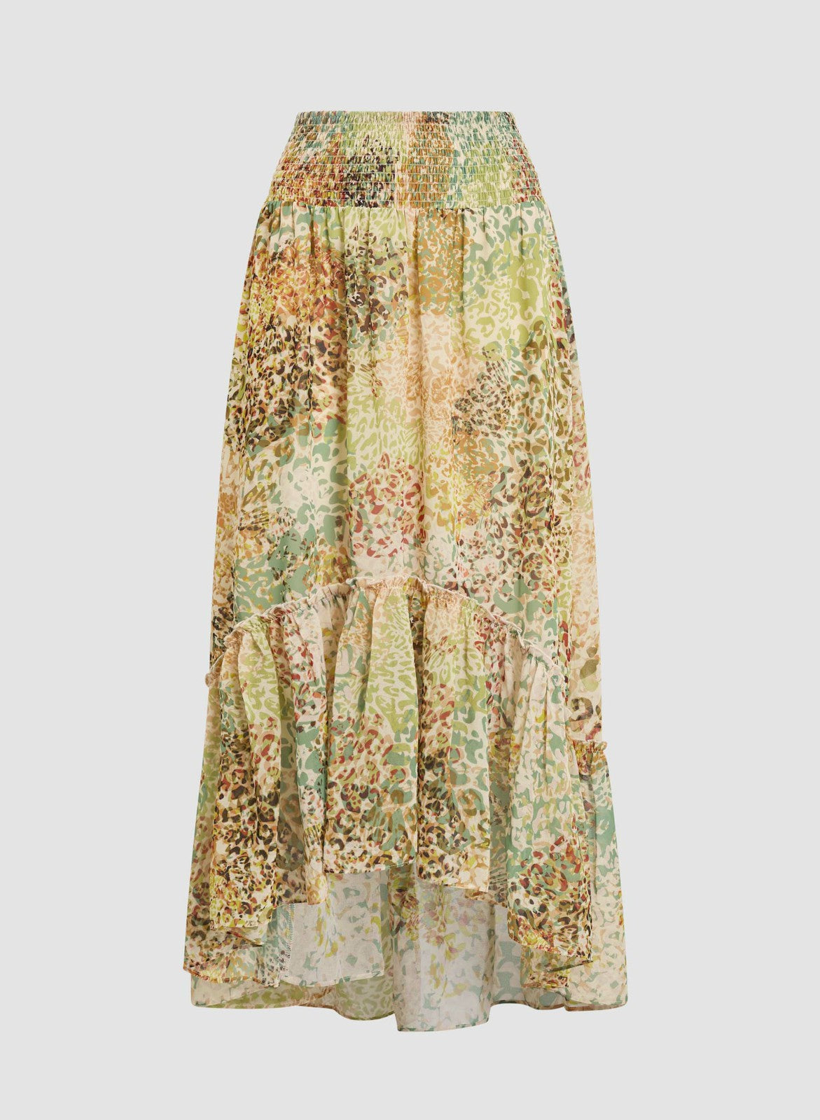 Women Mixed Animal Print Skirt Multicolour | Melanie Lyne