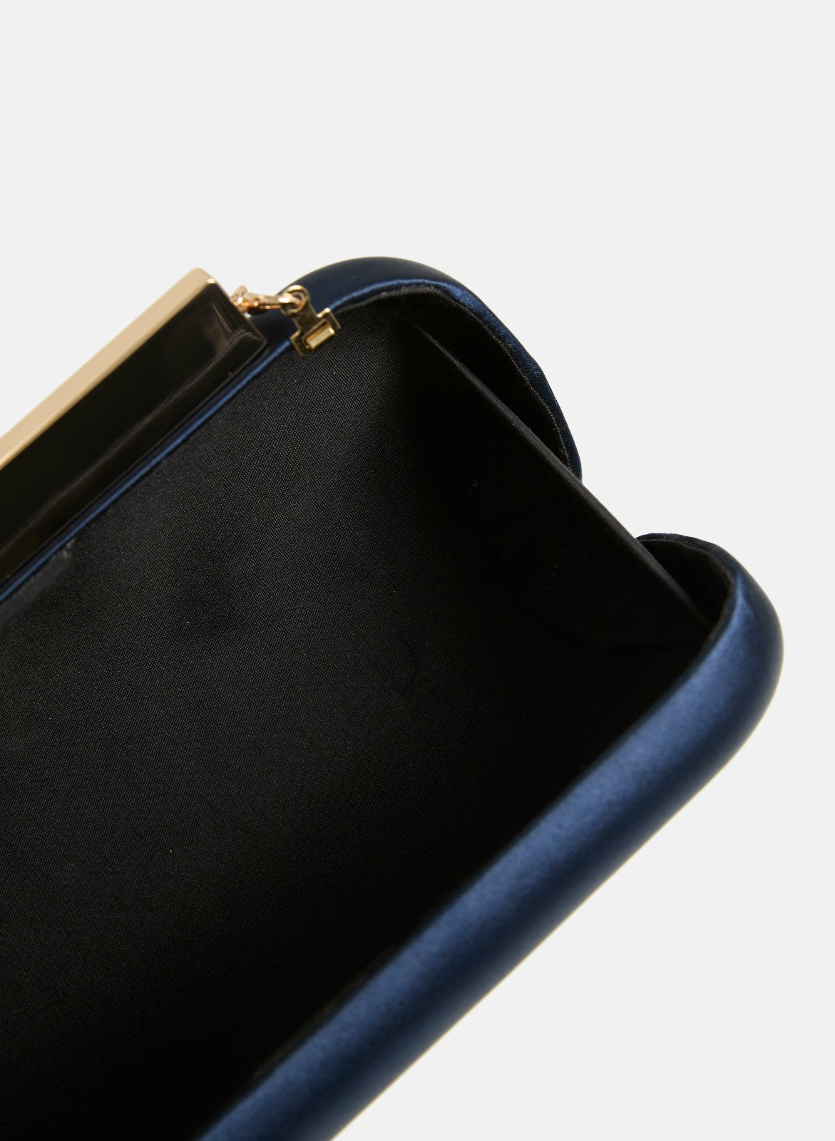 Women Box Clutch With Chain Strap Marine | Melanie Lyne