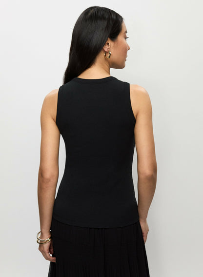 Women Essential Tank Top Black | Melanie Lyne