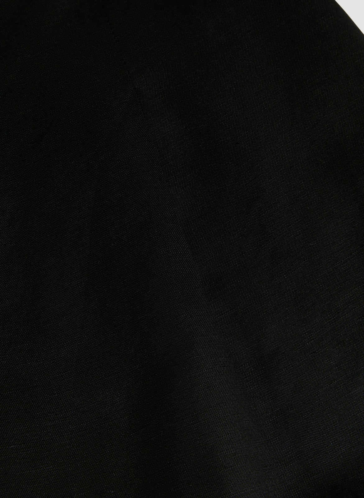 Women Linen-Blend High Rise Shorts Black | Melanie Lyne