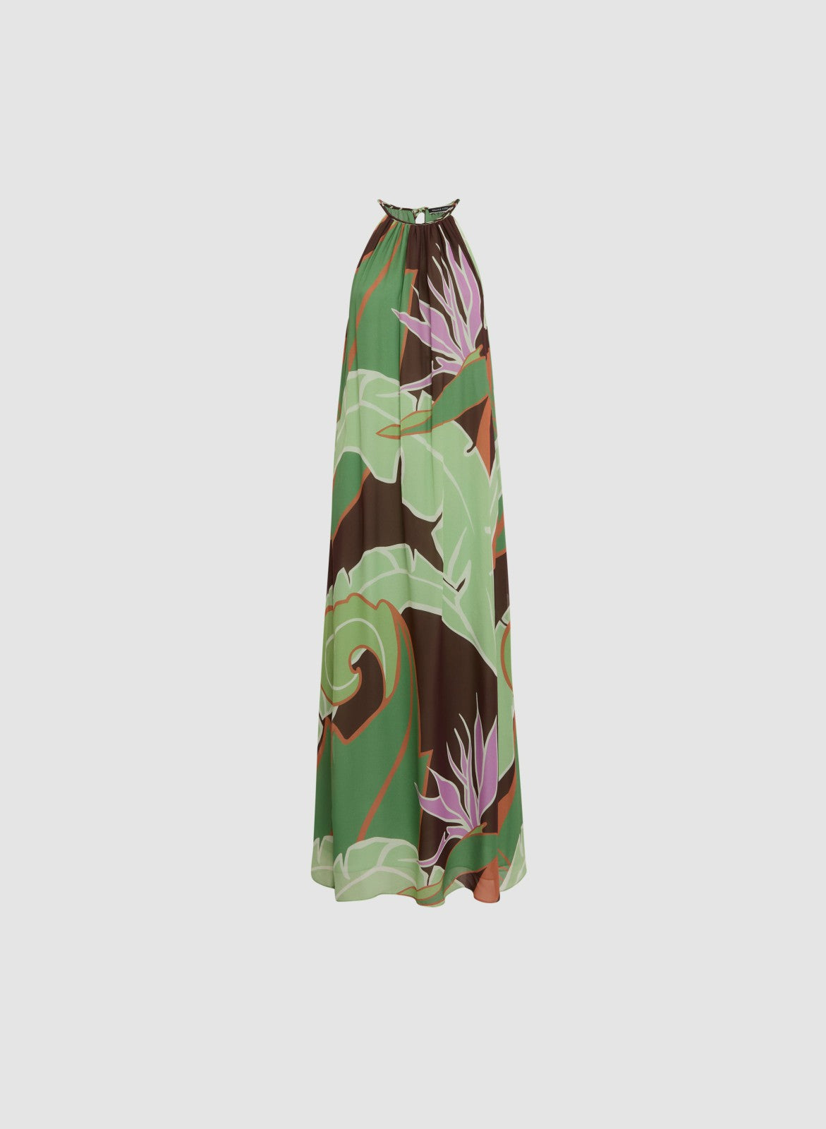 Women Graphic Palm Print Maxi Dress Multicolour | Melanie Lyne