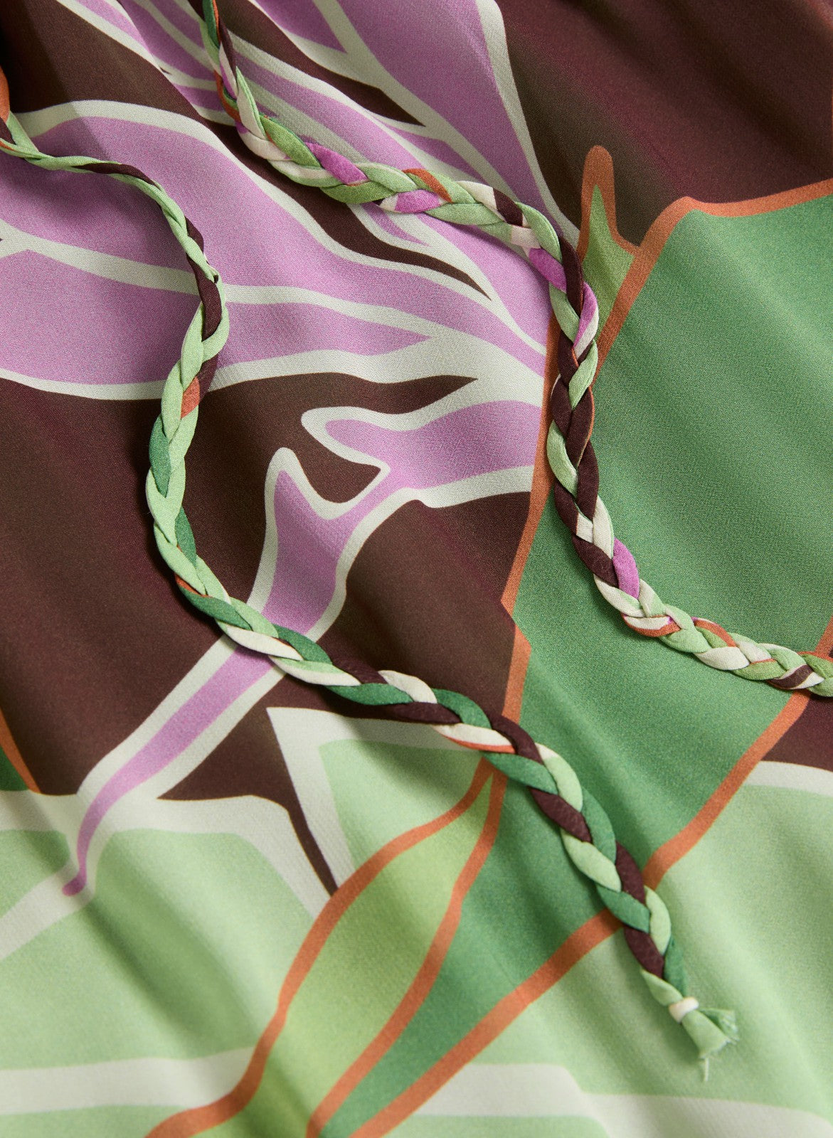 Women Graphic Palm Print Maxi Dress Multicolour | Melanie Lyne