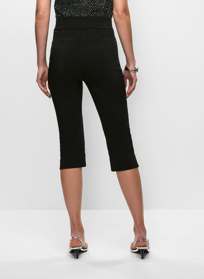 Women Essential Bengaline Capris Black | Melanie Lyne