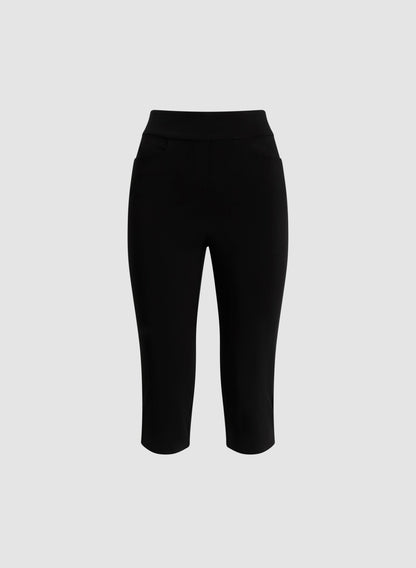 Women Essential Bengaline Capris Black | Melanie Lyne