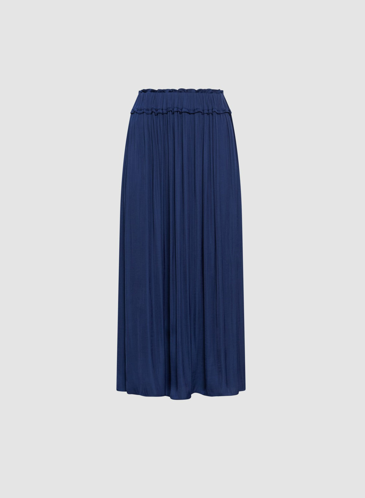 Women Pleated Maxi Skirt Marine | Melanie Lyne