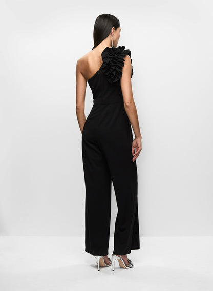 Women BA Nites - One-Shoulder Jumpsuit Black | Melanie Lyne