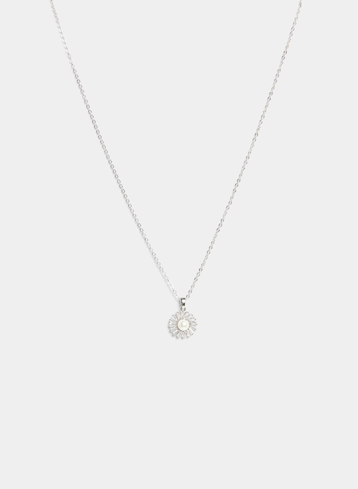 Women Pearl Pendant Chain Necklace Pearl | Melanie Lyne