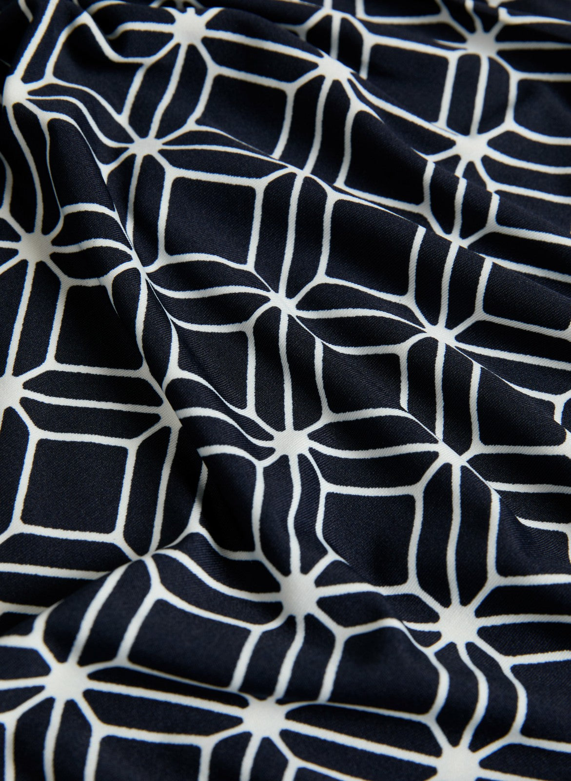 Women Sleeveless Mixed Print Top Blue Pattern | Melanie Lyne