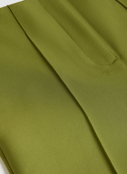 Women Soho Wide Leg Pants Avocado | Melanie Lyne