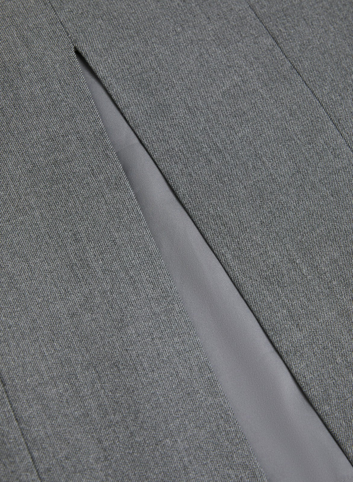 Women Long Pencil Skirt Sky Grey Mix | Melanie Lyne