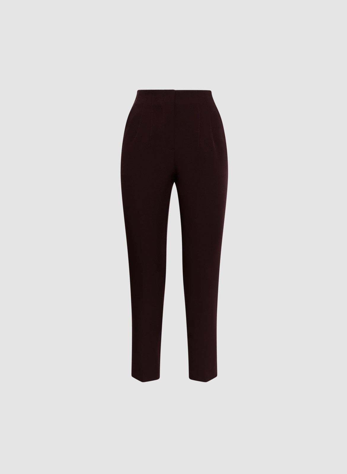 Women Juliette Slim Leg Pants Maroon | Melanie Lyne