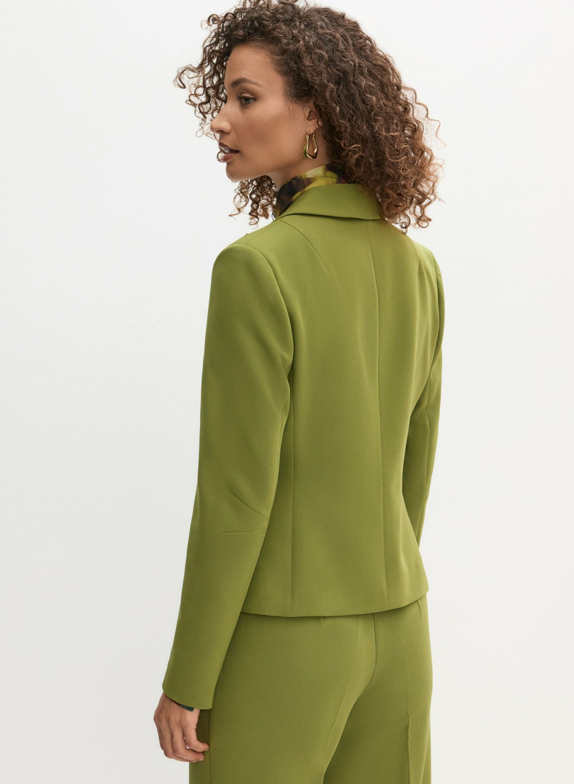 Women Single-Button Blazer Avocado | Melanie Lyne