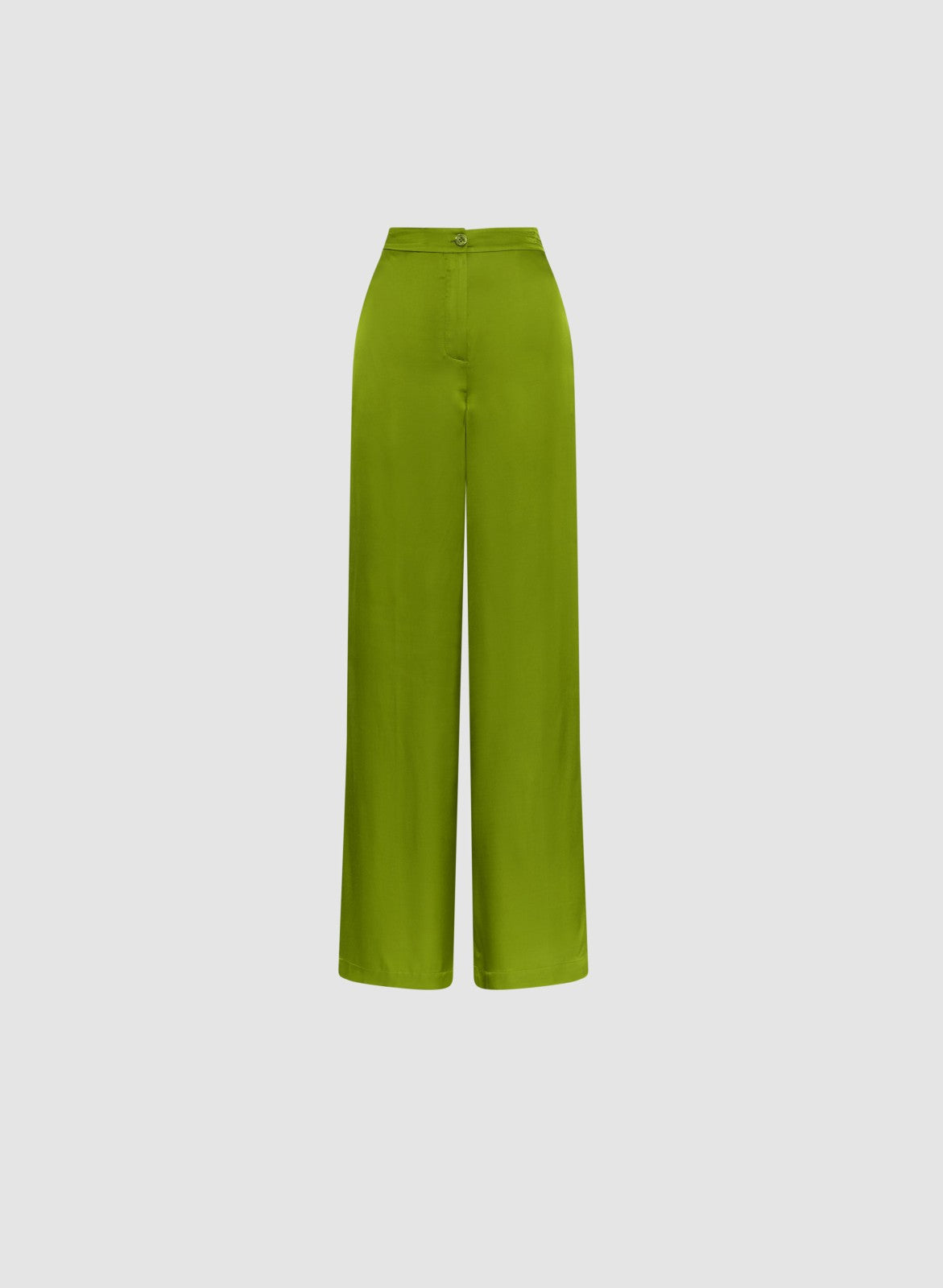 Women Satin Wide Leg Pants Avocado | Melanie Lyne